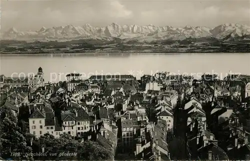 AK / Ansichtskarte Neuchatel_NE Vue generale Neuchatel NE
