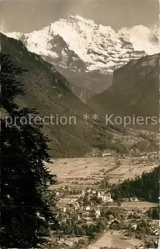 AK / Ansichtskarte Matten_Interlaken mit Jungfrau Matten_Interlaken