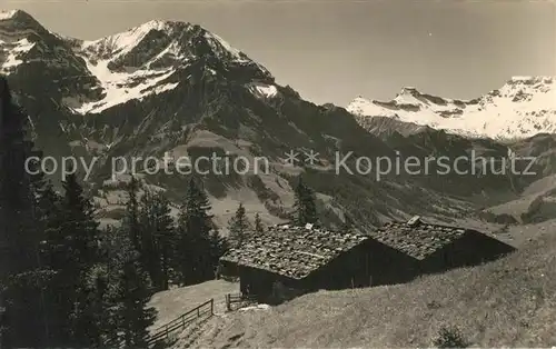 AK / Ansichtskarte Adelboden Hoernliweg Grosslonner Sieghorn Wildstrubel Adelboden