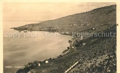 AK / Ansichtskarte Lavaux_VD Panorama Lavaux_VD