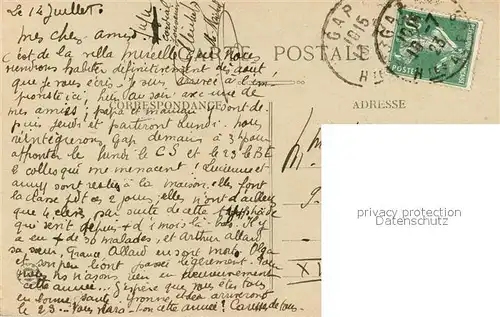 AK / Ansichtskarte Embrun Promenade et Rond Point de l Archeveche Embrun