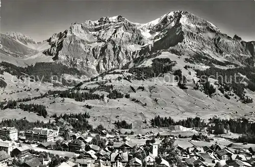 AK / Ansichtskarte Adelboden mit Grosslohner Adelboden