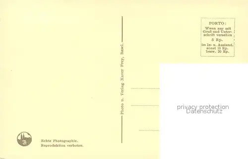 AK / Ansichtskarte Basel_BS Peterskirche Basel_BS