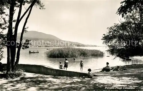 AK / Ansichtskarte Paradis_Moritz Plage Colombier Paradis Moritz