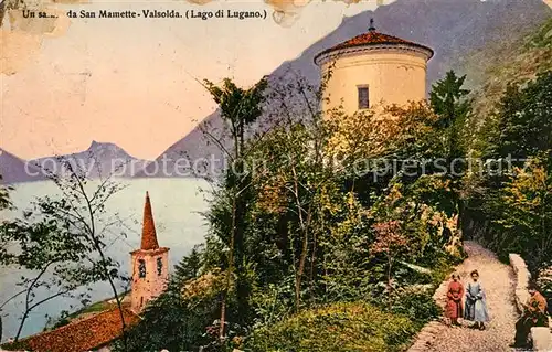 AK / Ansichtskarte San_Mamette Valsolda Lago di Lugano San_Mamette