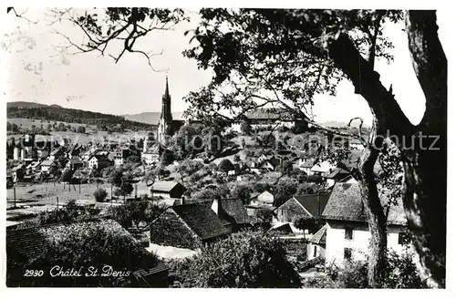 AK / Ansichtskarte Chatel St_Denis Panorama Chatel St_Denis