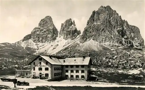 AK / Ansichtskarte Sellapass Rifugio Passo Sella Dolomiten Sellapass