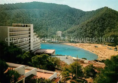 AK / Ansichtskarte Cala_Llonga Blick vom Hotel zur Bucht mit Strand Cala_Llonga