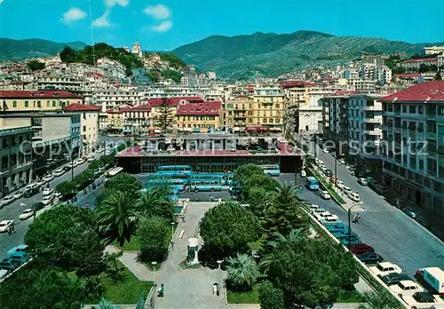 AK / Ansichtskarte San_Remo Piazza Colombo e Stazione Autolinee Platz Busbahnhof San_Remo