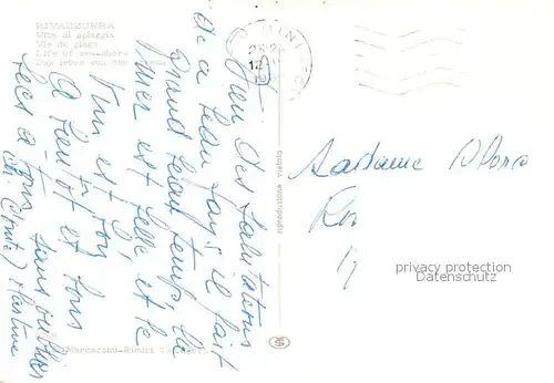 AK / Ansichtskarte Rivazzurra Strand Hotels Rivazzurra