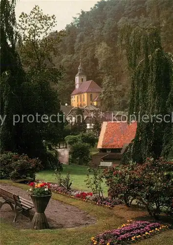 AK / Ansichtskarte Oybin Blick zur Bergkirche Oybin