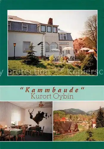 AK / Ansichtskarte Oybin Gaststaette Pension Kammbaude Oybin