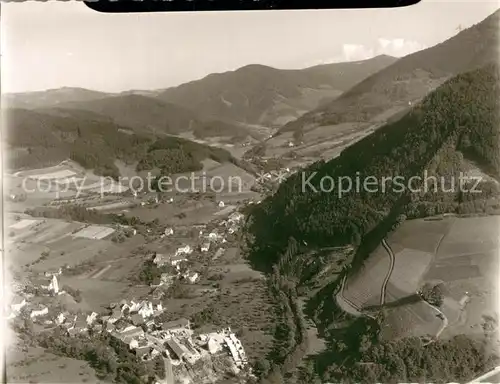 AK / Ansichtskarte Simonswald Fliegeraufnahme Simonswald