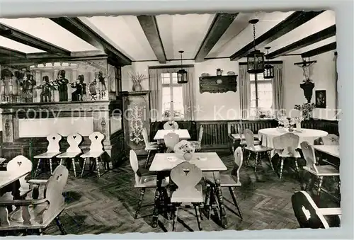 AK / Ansichtskarte Bleibach Gasthaus zur Sonne Gaststube Bleibach