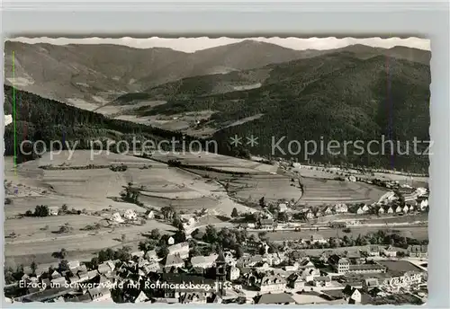 AK / Ansichtskarte Elzach Fliegeraufnahme Rohrhardsberg Elzach