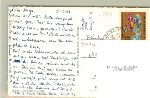 AK / Ansichtskarte Denzlingen Storchenturm Denzlingen