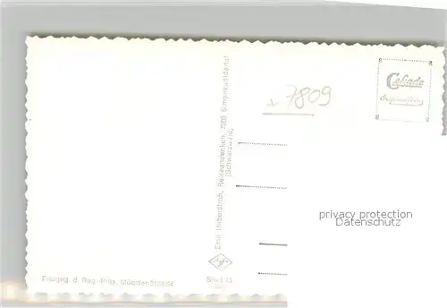 AK / Ansichtskarte Simonswaeldertal Fliegeraufnahme Simonswaeldertal