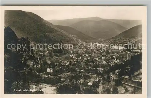 AK / Ansichtskarte Lambrecht Panorama Lambrecht