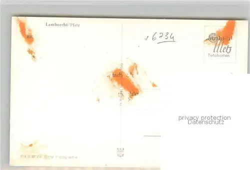 AK / Ansichtskarte Lambrecht Panorama Lambrecht