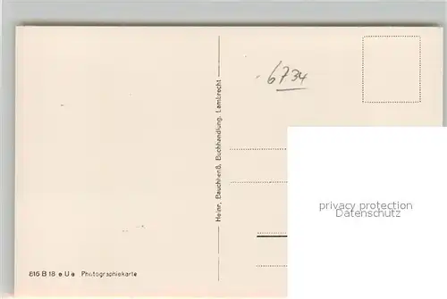 AK / Ansichtskarte Lambrecht Panorama Lambrecht