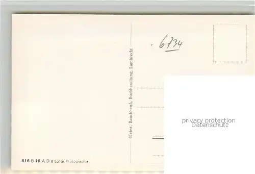 AK / Ansichtskarte Lambrecht Panorama Lambrecht