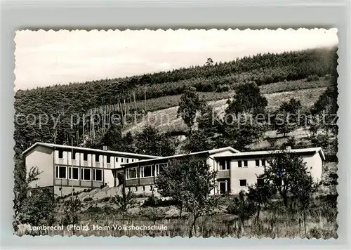 AK / Ansichtskarte Lambrecht Heim Volkshochschule Lambrecht