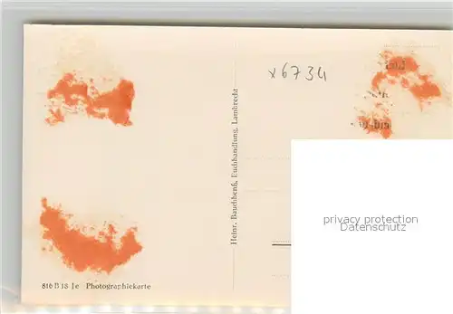 AK / Ansichtskarte Lambrecht Panorama Lambrecht