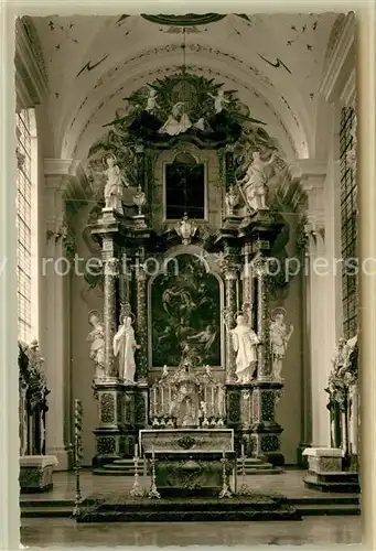 AK / Ansichtskarte St_Peter_Schwarzwald Kirche Altarraum St_Peter_Schwarzwald