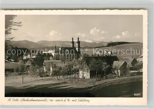 AK / Ansichtskarte St_Peter_Schwarzwald Kirche Feldberg St_Peter_Schwarzwald