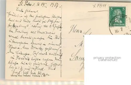 AK / Ansichtskarte St_Peter_Schwarzwald Kirche Feldberg St_Peter_Schwarzwald