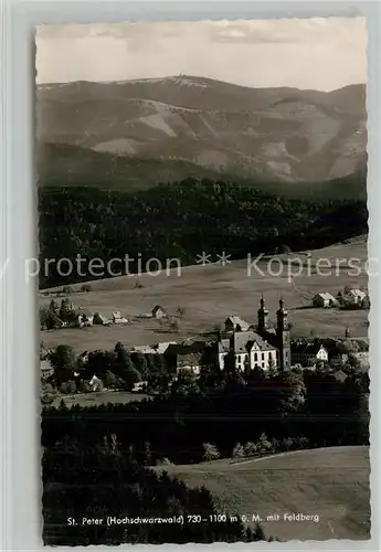 AK / Ansichtskarte St_Peter_Schwarzwald Kirche Feldberg St_Peter_Schwarzwald