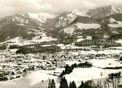 AK / Ansichtskarte Sonthofen_Oberallgaeu  Sonthofen Oberallgaeu