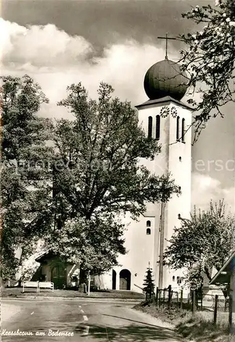 AK / Ansichtskarte Kressbronn_Bodensee Kirche  Kressbronn Bodensee