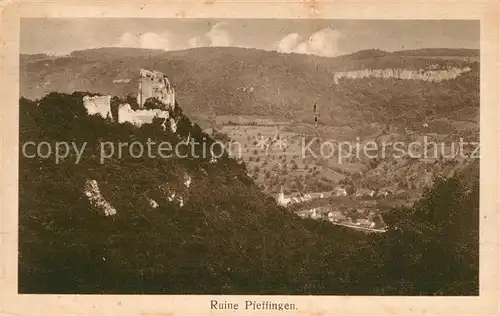 AK / Ansichtskarte Pfeffingen_Arlesheim Burgruine Pfeffingen_Arlesheim