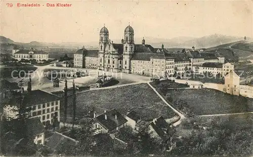 AK / Ansichtskarte Einsiedeln_SZ Kloster Einsiedeln SZ