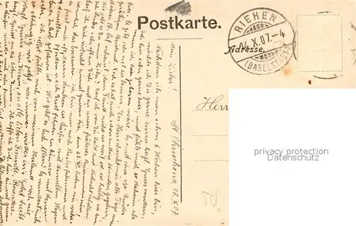 AK / Ansichtskarte St_Chrischona Kirche St_Chrischona