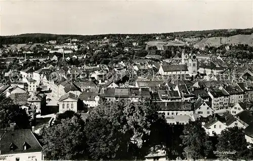AK / Ansichtskarte Winterthur_ZH Fliegeraufnahme Winterthur ZH