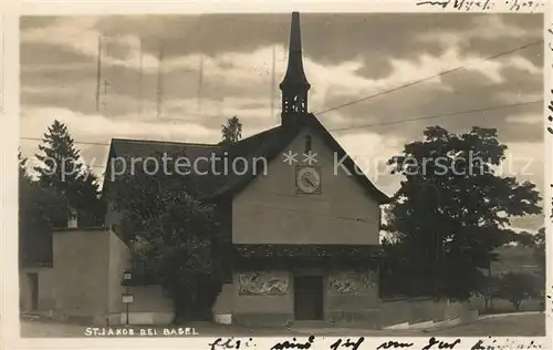 AK / Ansichtskarte Basel_BS St. Jakob Kirche Basel_BS