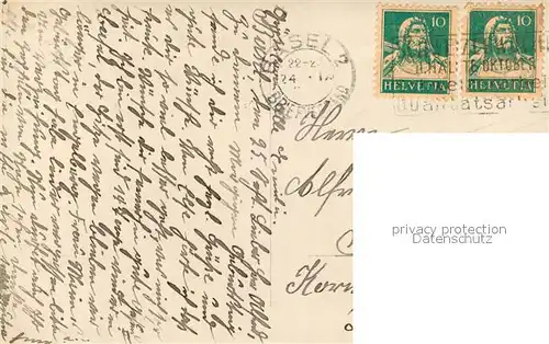 AK / Ansichtskarte Basel_BS St. Jakob Kirche Basel_BS