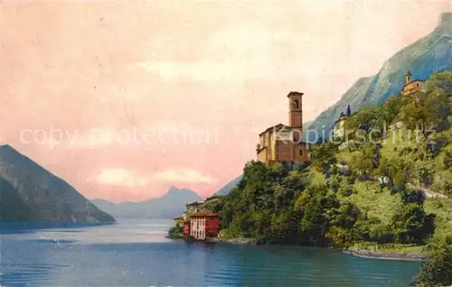 AK / Ansichtskarte Lago_di_Lugano  Lago_di_Lugano