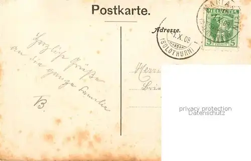 AK / Ansichtskarte Mariastein_SO Hochaltar Mariastein_SO