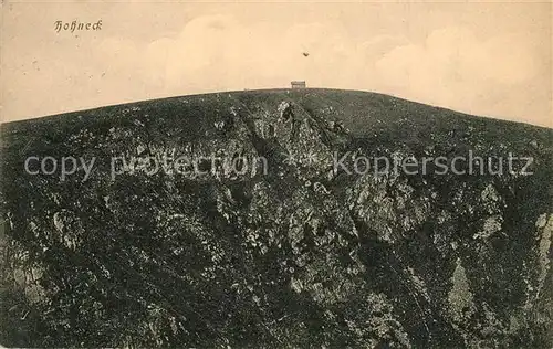 AK / Ansichtskarte Hohneck Landschaftspanorama Vogesen Hohneck