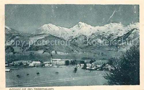 AK / Ansichtskarte Admont_Steiermark Panorama Blick zu den Haller Mauern Admont_Steiermark