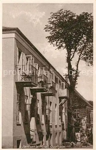 AK / Ansichtskarte Gudhjem Jantzen s Hotel Gudhjem
