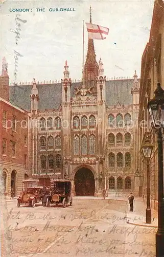 AK / Ansichtskarte London The Guildhall London