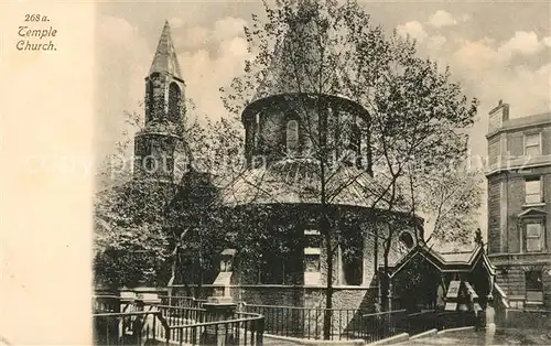 AK / Ansichtskarte London Temple Church London
