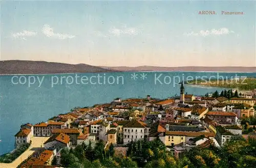 AK / Ansichtskarte Arona_Lago_Maggiore Panorama Arona_Lago_Maggiore