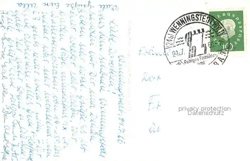 AK / Ansichtskarte Wenningstedt_Sylt Strand Duenen Brandung Kueste Promenade Haeuserpartie Wenningstedt_Sylt