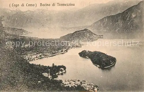 AK / Ansichtskarte Tremezzina Bacino di Tremezzina Lago di Como Comersee 