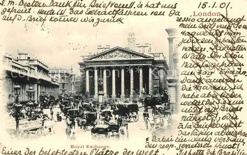 AK / Ansichtskarte London Royal Exchange London